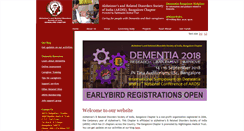 Desktop Screenshot of dementiabangalore.in